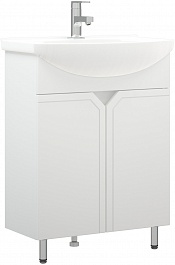 Corozo Мебель для ванной Сириус 65 белая – фотография-4